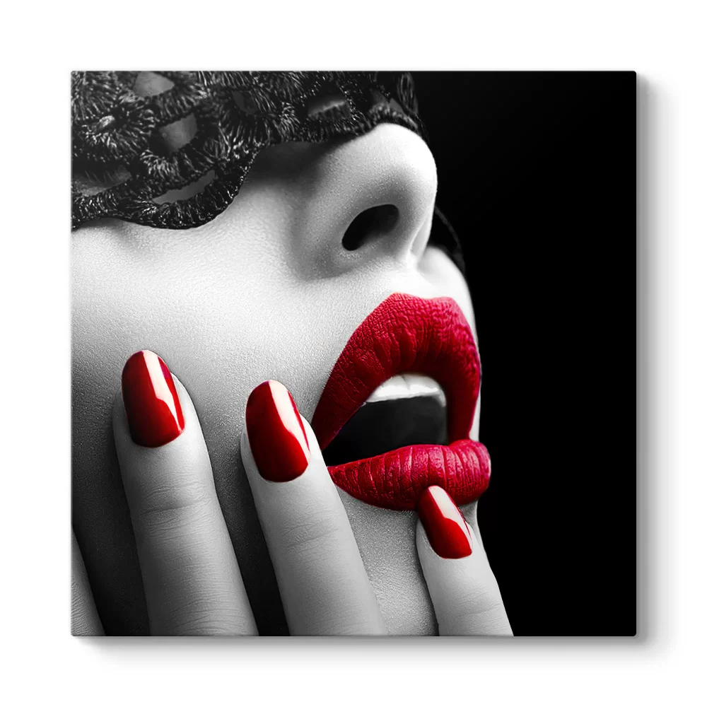 Red Woman Tablosu - Model 3